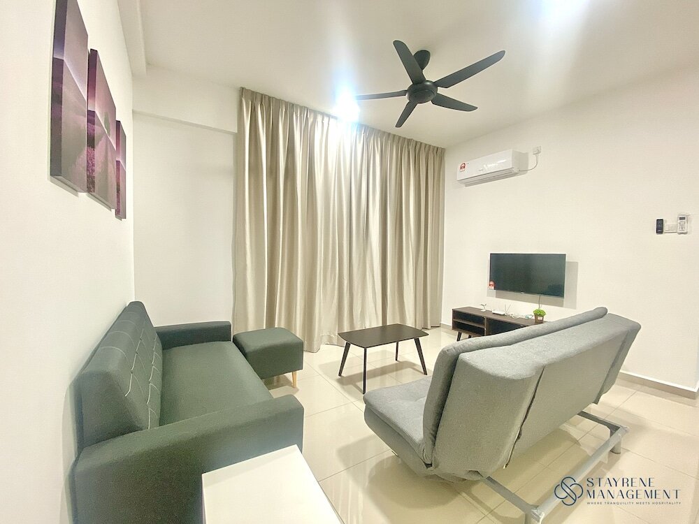 Апартаменты Comfort с 3 комнатами с видом на город Melaka Novo 8 Residence by Stayrene