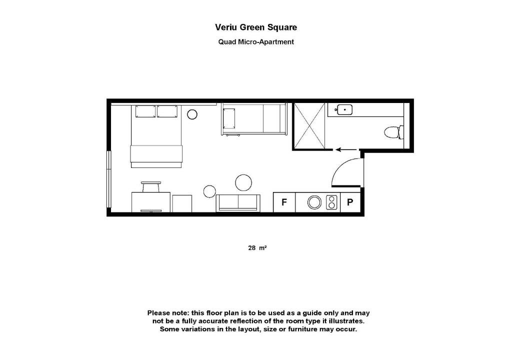 Quadruple suite Veriu Green Square