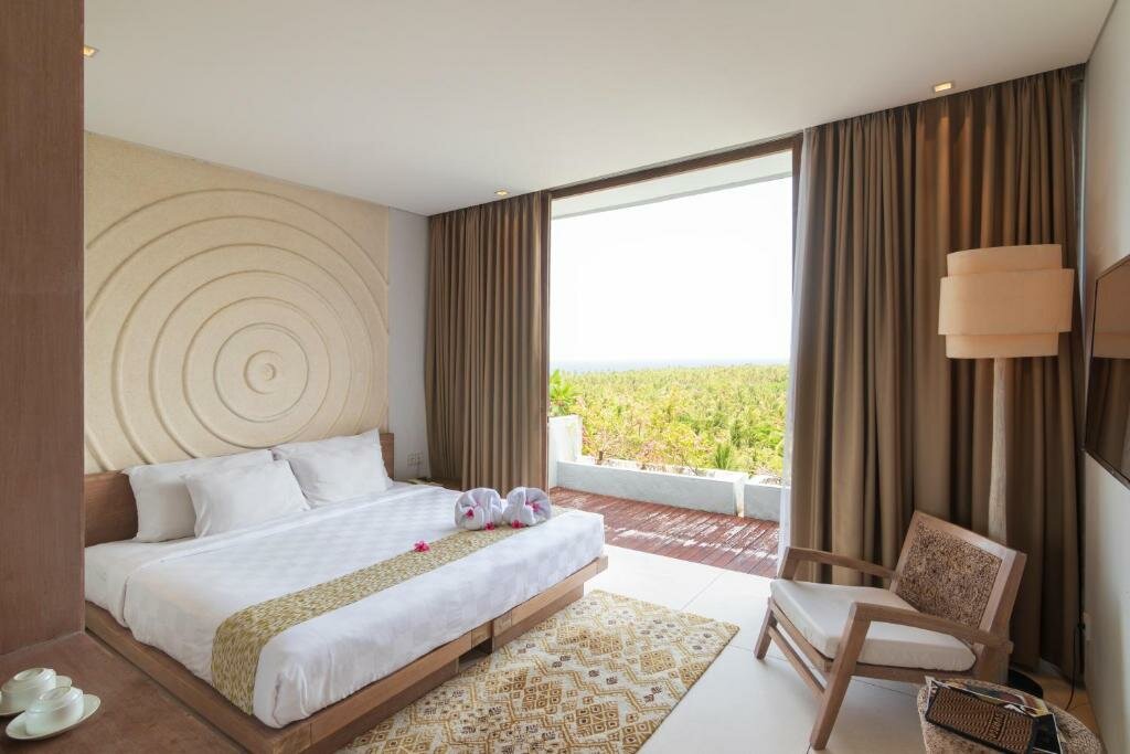 Superior Zimmer mit Balkon und mit Bergblick Svarga Resort Lombok
