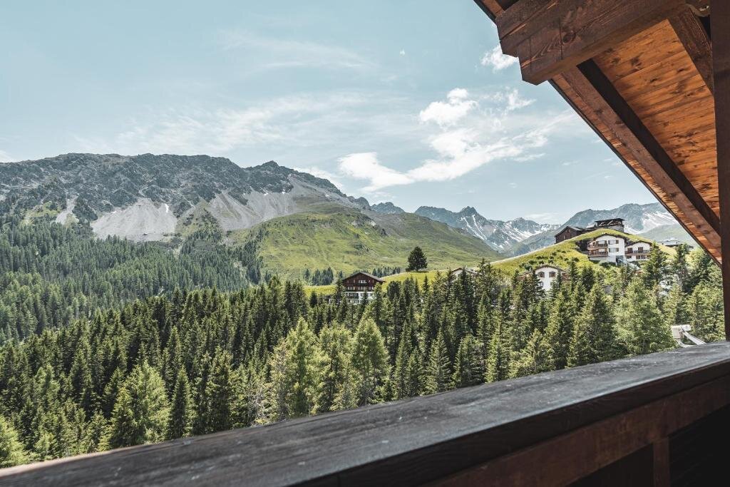 Двухместный номер Deluxe с балконом Hotel Alpensonne - Panoramazimmer & Restaurant