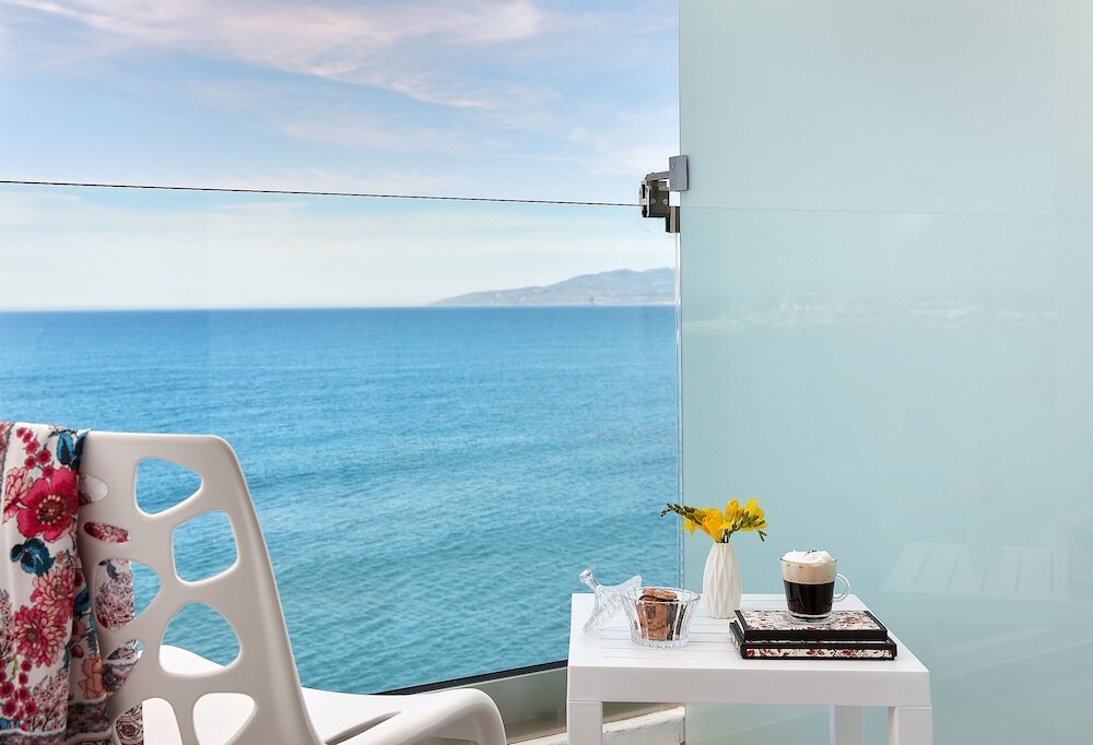 Habitación doble Superior con balcón y con vista al mar Vasia Boulevard (Adults Only 17+) (Ex.Maragakis Beach Hotel)