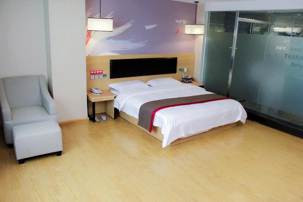 Standard Double room Thank Inn Chain Hotel Guangdong Jieyang Rongcheng District City Hall