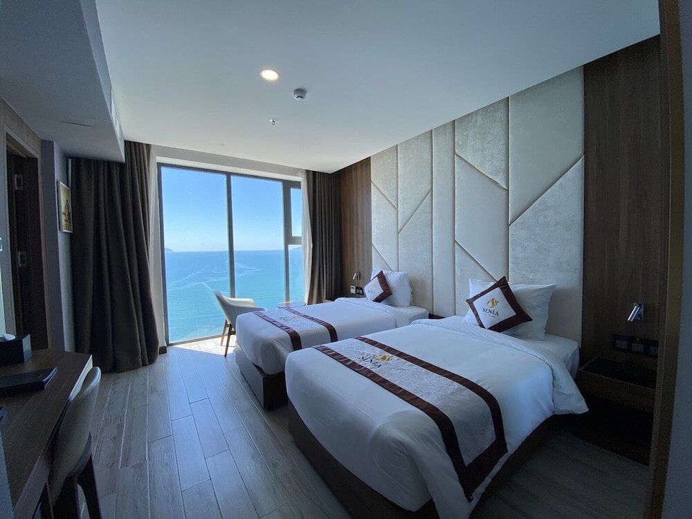 Deluxe Double room with ocean view Senia Hotel Nha Trang