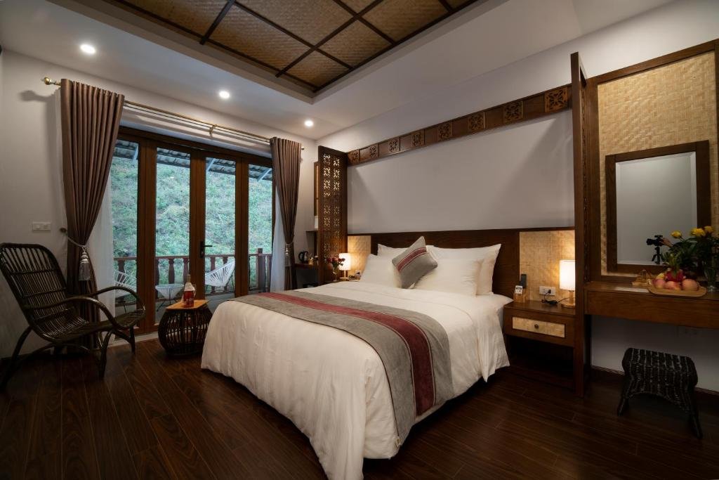 Двухместный номер Deluxe Mai Chau Mountain View Resort
