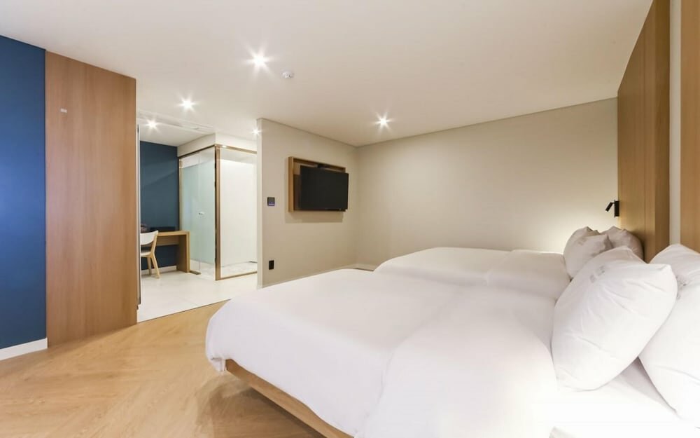 Deluxe Doppel Zimmer mit Meerblick Busan Hotel Oyu