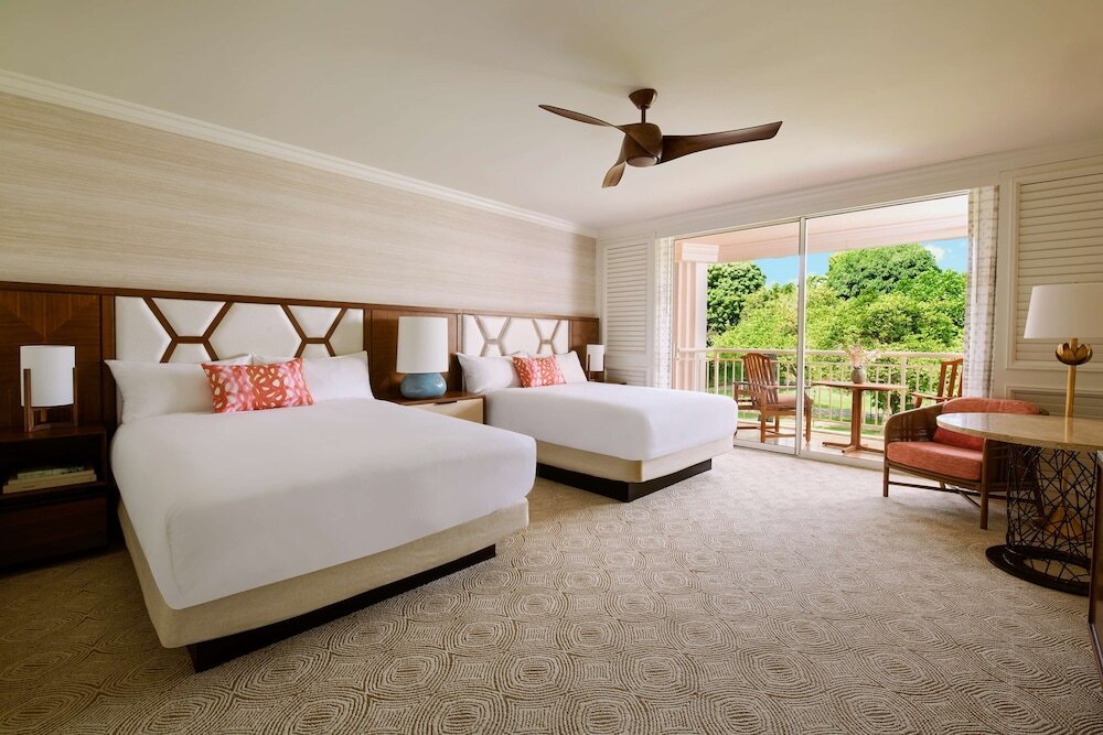 Habitación cuádruple Estándar sótano con vista a la bahía Grand Wailea Maui, A Waldorf Astoria Resort