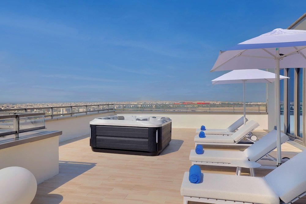 Апартаменты с террасой с 3 комнатами Doubletree By Hilton Abu Dhabi Yas Island Residences