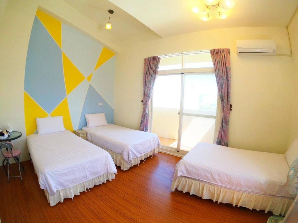 Standard Dreier Zimmer mit Balkon 貓咪民宿Mini館-中午入房丨貓行為諮詢