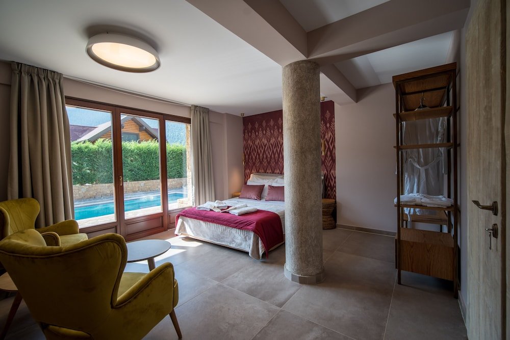 Suite De ejecutivo Evritos Villas & Suites with Pool