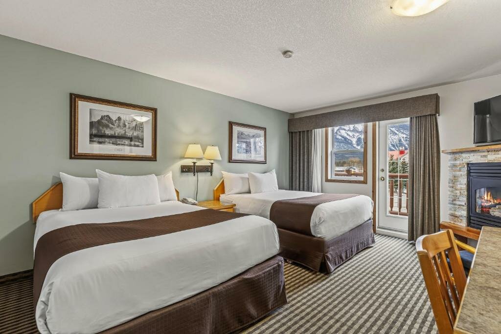 Deluxe Double room Canmore Rocky Mountain Inn