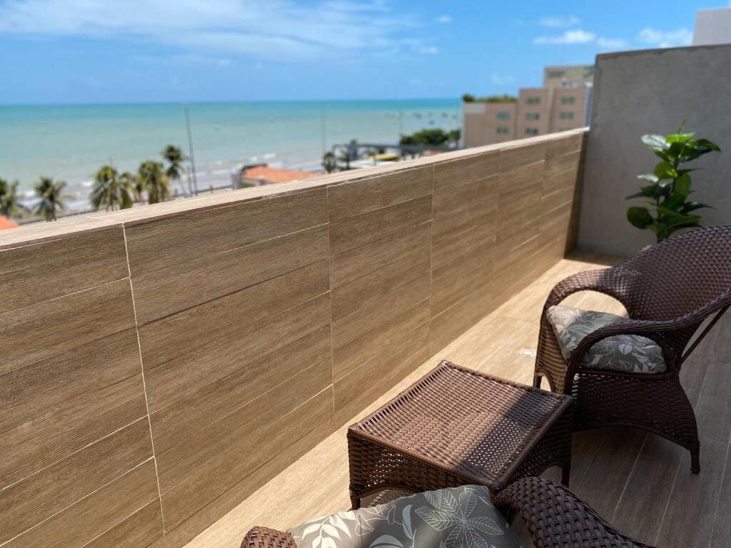 Deluxe double chambre avec balcon et Vue mer Anjos Praia Hotel