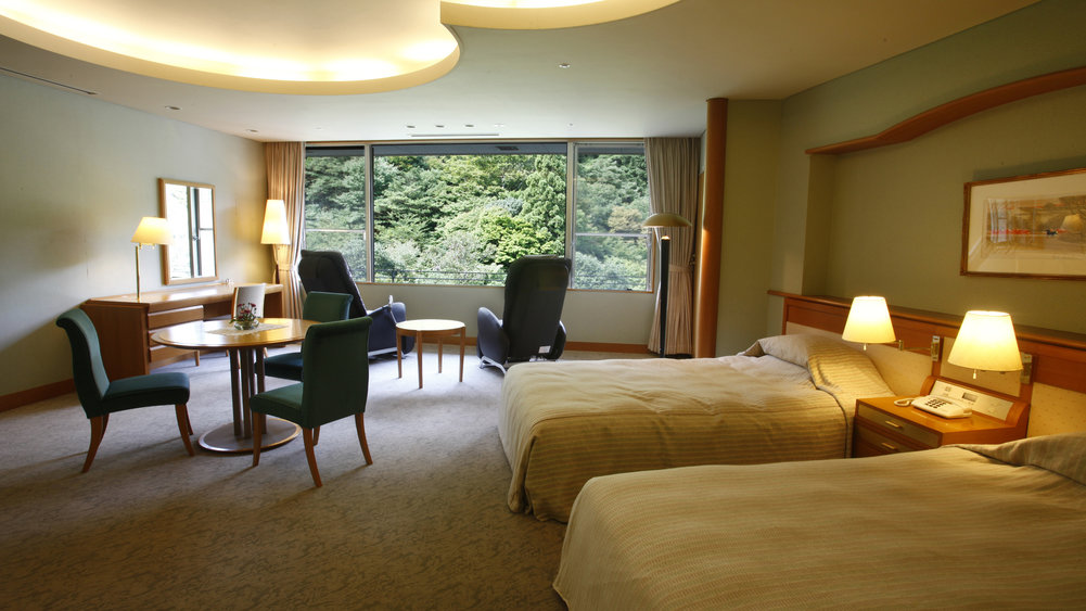 Double suite Vue panoramique Gekkoen Kourokan Hotel
