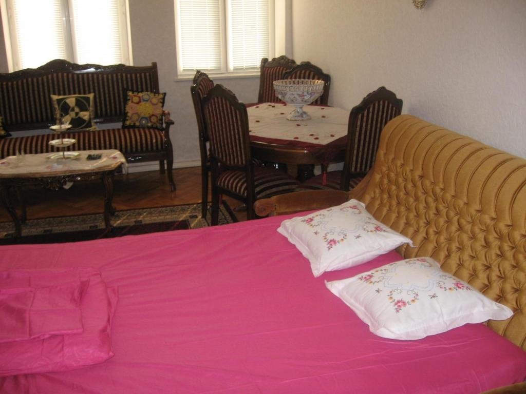 Кровать в общем номере Hostel Temuri