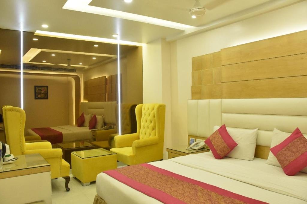 Двухместный номер Deluxe Hotel Aman Continental - Paharganj