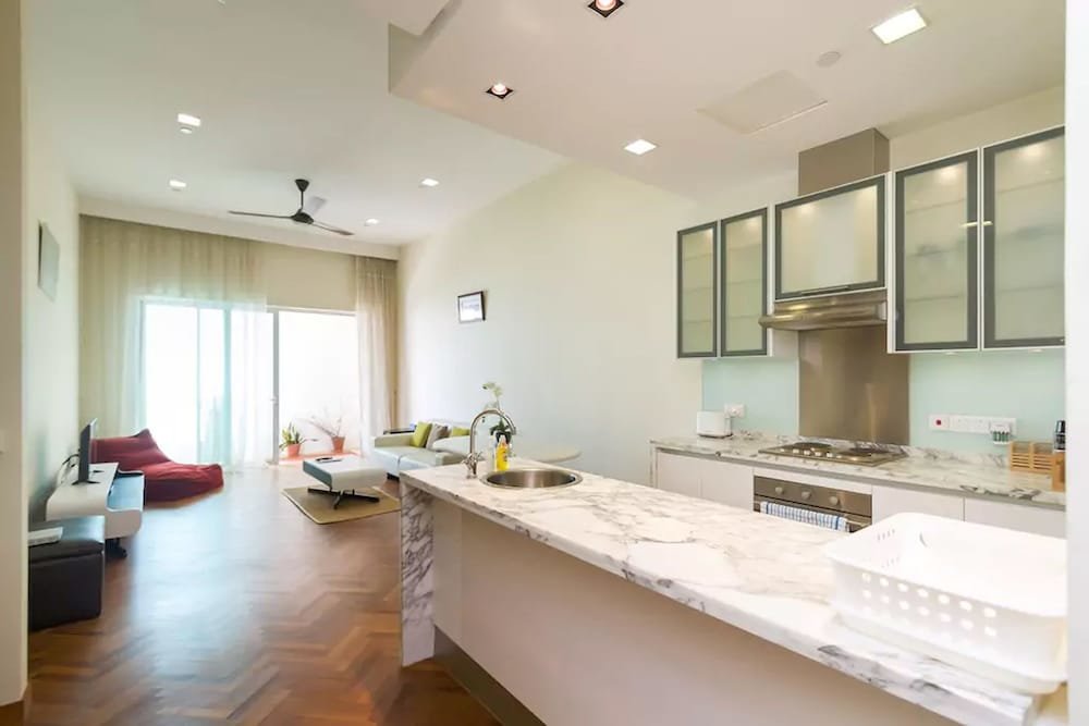 Executive Doppel Apartment mit Balkon und mit Meerblick Home Suites by Marina