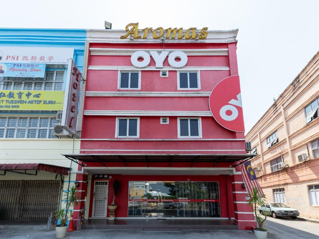 Кровать в общем номере OYO 504 Hotel Aromas Kulai