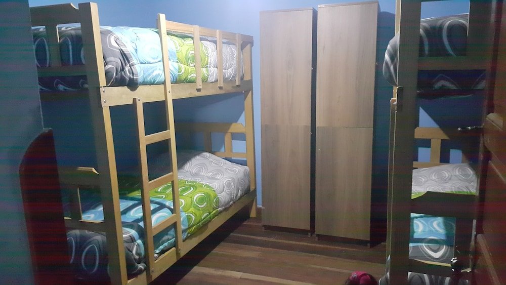Кровать в общем номере Pachamama Hostel