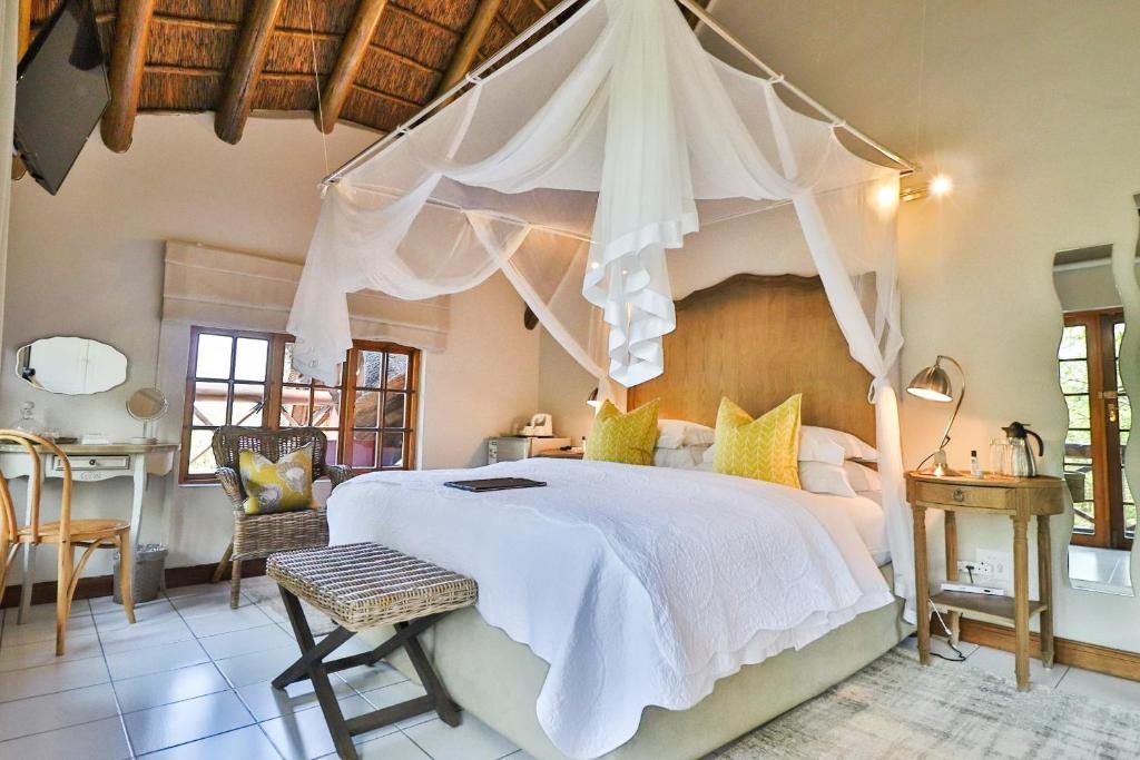 Habitación doble De lujo con balcón Kruger Riverside Lodge