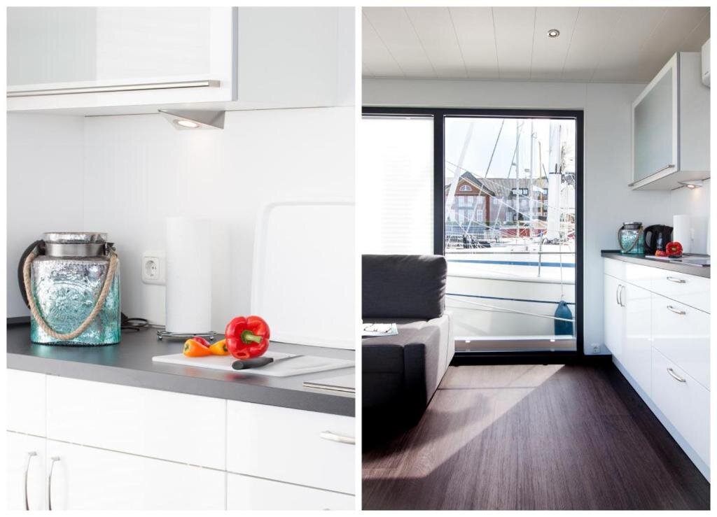 Standard chambre fewo1846 - Floatinghouse - Hausboot mit 2 Schlafzimmern in der Marina Sonwik
