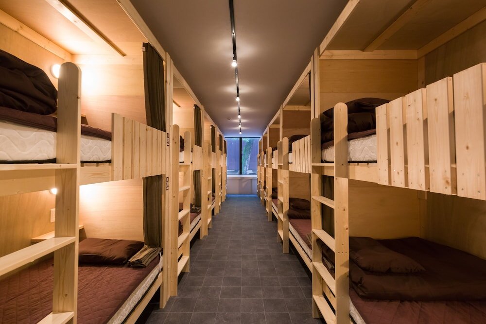 Bett im Wohnheim 81's Inn Kumamoto - Hostel