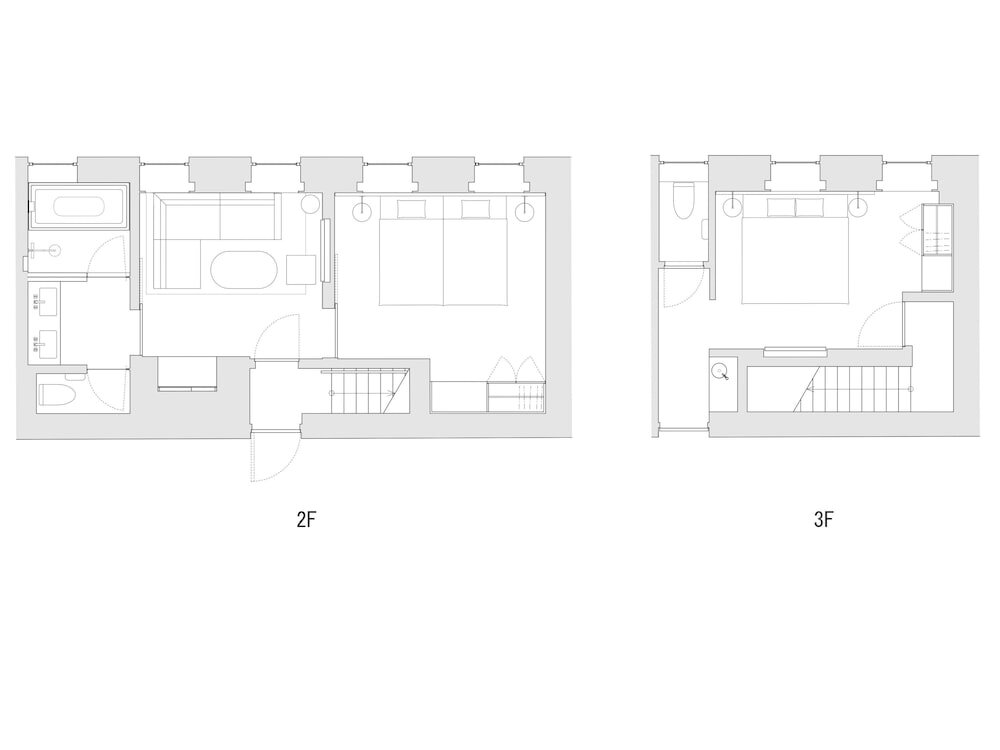 Номер Standard с 2 комнатами MUNI KYOTO by Onko Chishin