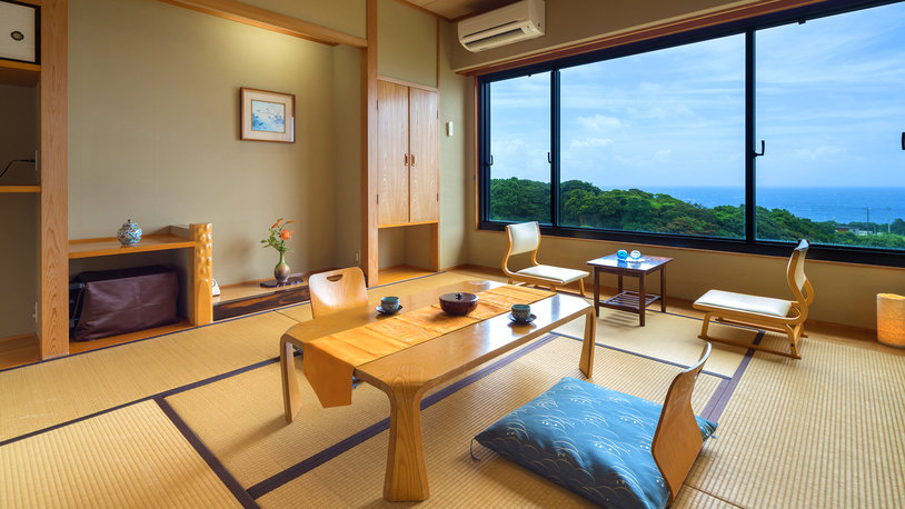 Habitación Económica con vista al océano Ashizuri Kokusai Hotel
