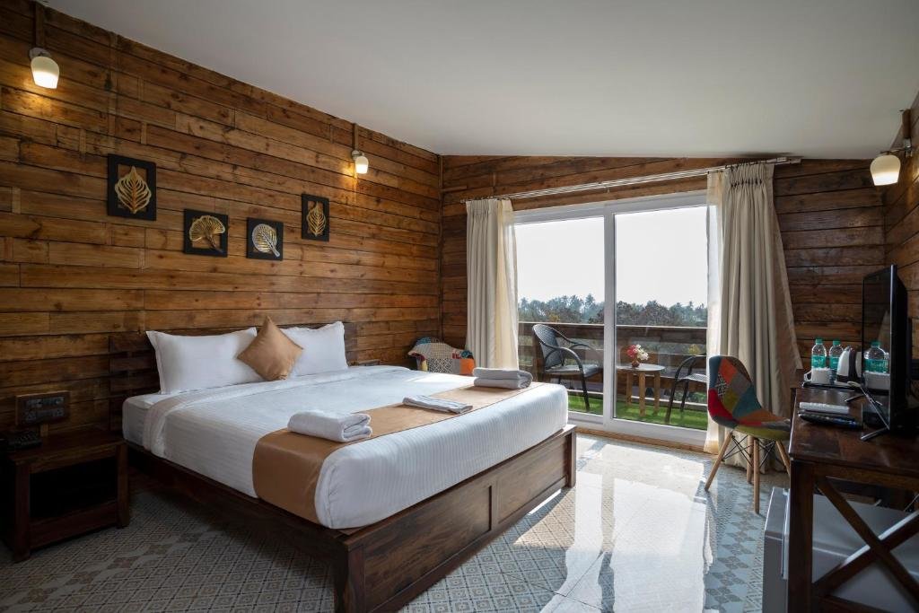 Коттедж Premium с видом на море Stone Wood Resort, Mandrem