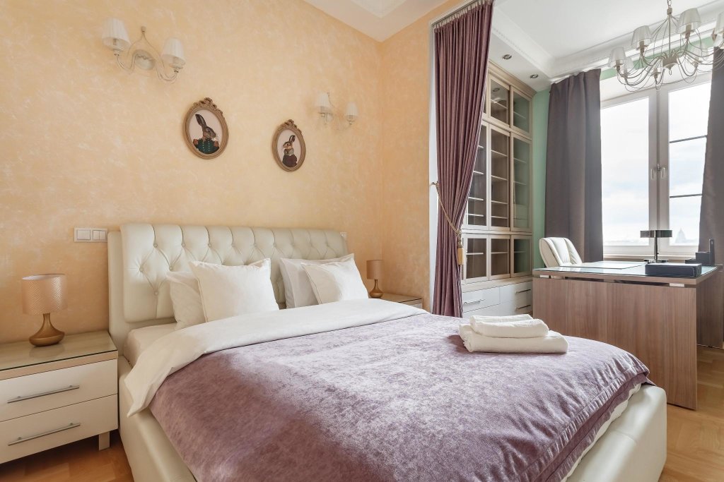 Premium appartement 2 chambres Izba on Kotelnicheskaya embankment