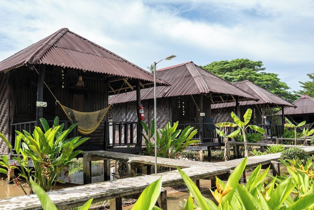Bungalow doble Estándar con balcón Mook Lanta Eco Resort