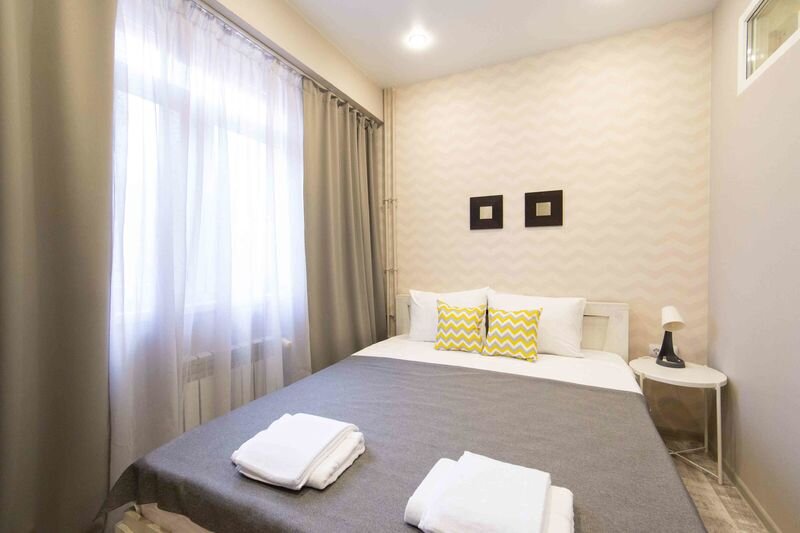 Cama en dormitorio compartido 2 dormitorios Sea Apartments, Esto-Sadok, st. Estonskaya,  37/5