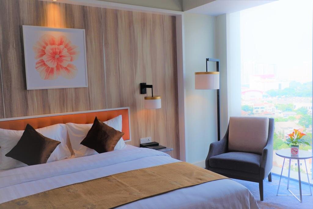Deluxe Zimmer Grand Orchardz Hotel Rajawali Kemayoran