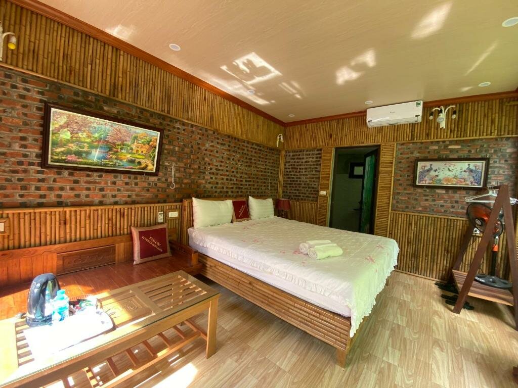 Standard Doppel Zimmer mit Poolblick Tam Coc Eco Field Homes