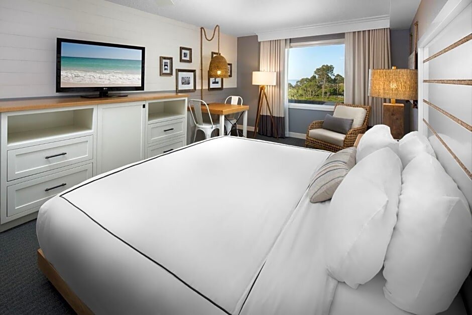 Camera doppia Standard con parziale vista sull'oceano Beach House Resort Hilton Head Island