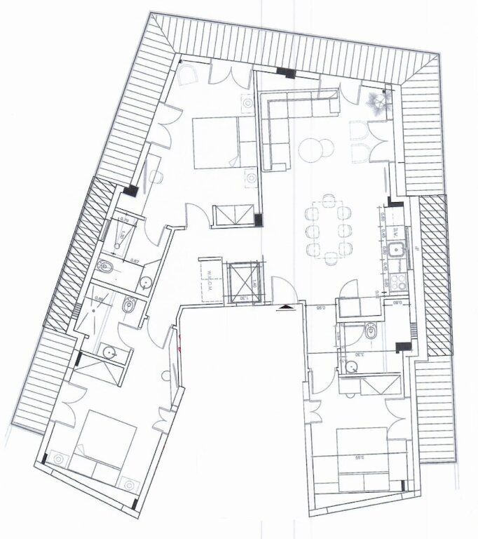 Apartamento 3 habitaciones con balcón Odyssey Residence