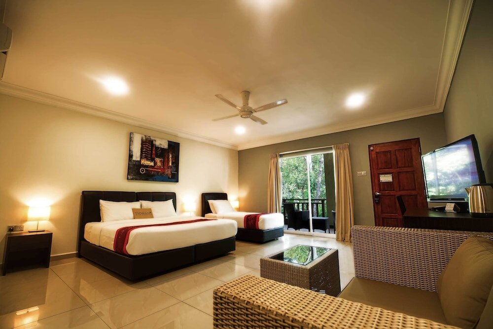 Habitación triple De ejecutivo con balcón Tioman Dive Resort
