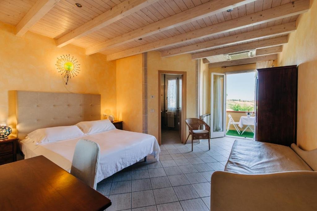 Supérieure double chambre avec balcon et Vue mer Locanda Belvedere