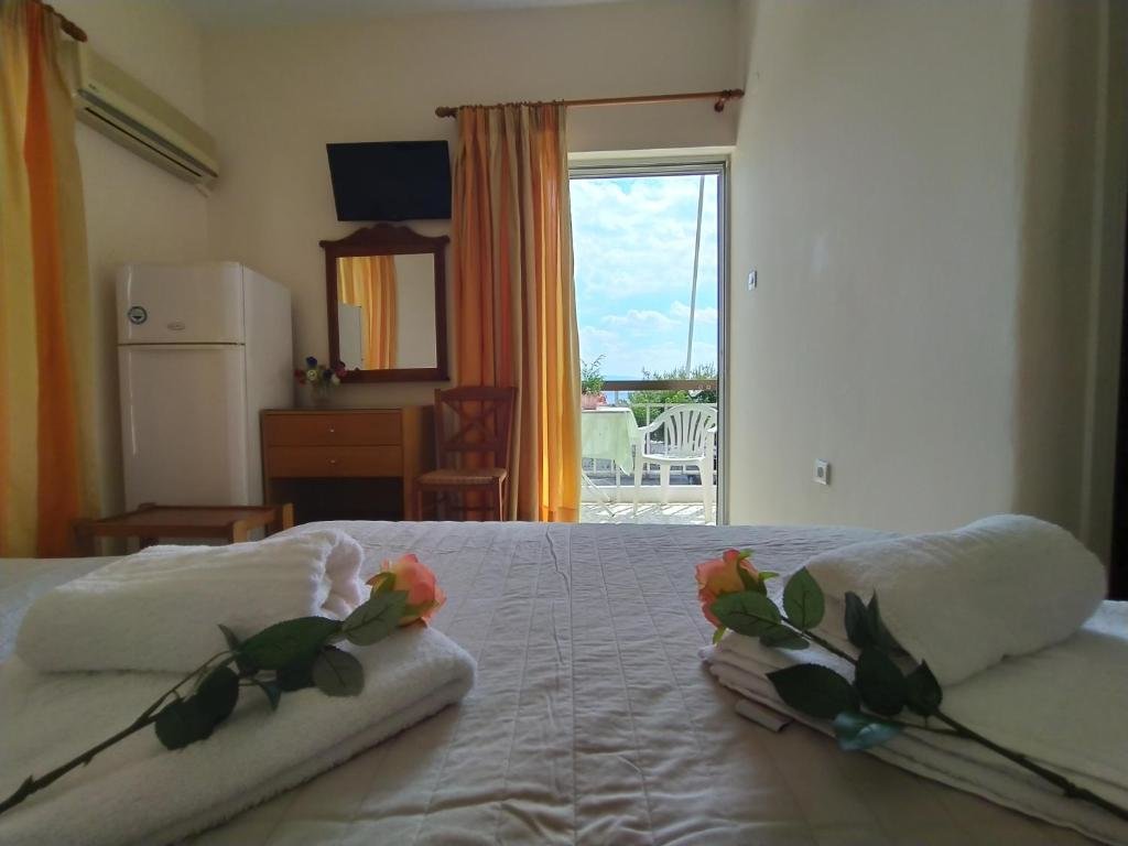 Двухместный номер Standard с видом на море Akrogiali Beach Rooms
