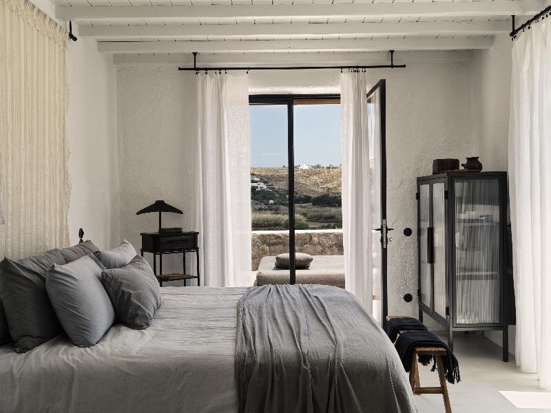 Люкс с 2 комнатами с балконом и с видом на море Nomad Mykonos - Small Luxury Hotels of the World