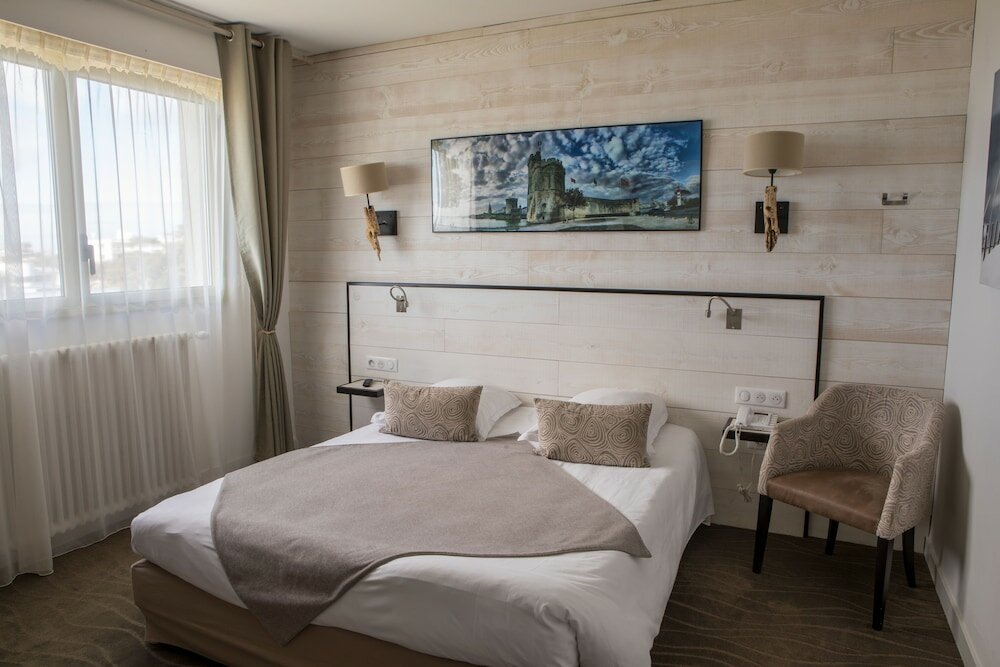 Standard Doppel Zimmer mit eingeschränktem Meerblick Hôtel Les Brises
