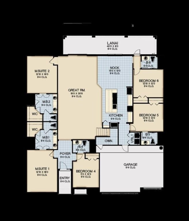 Cabaña 14 Bed With Themed Bed Floor Plan Attached 14 Bedroom Home