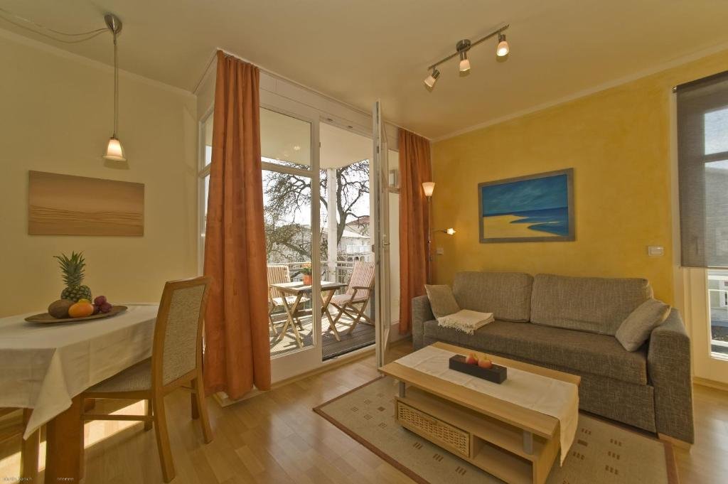 Апартаменты с 2 комнатами с видом на море Villa Am Steinbach