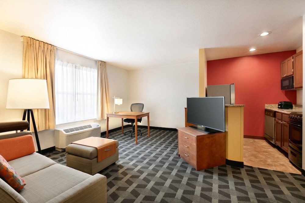 Suite 1 dormitorio TownePlace Suites Gaithersburg by Marriott