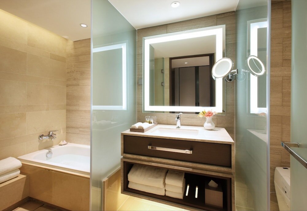 Deluxe Doppel Zimmer mit Balkon und mit Meerblick Paradise Hotel Busan