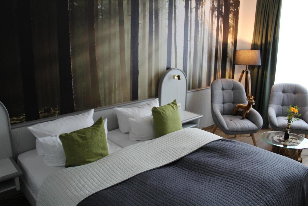 Standard Doppel Zimmer mit Blick Hotel Rennsteig