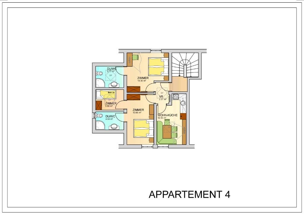 Семейные апартаменты Appartement Oskar