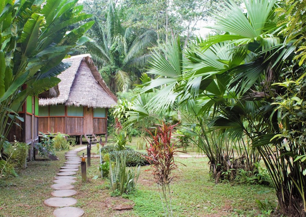 Bungalow doble con vista al jardín Inotawa Expeditions Amazon House - Hostel