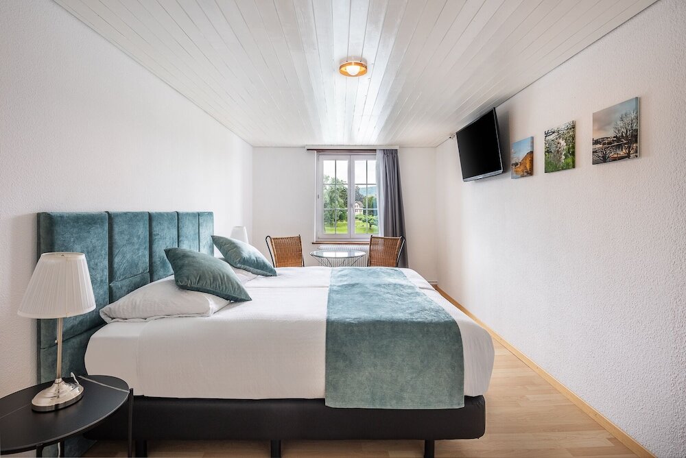 Standard Double room with river view Restaurant & Hotel Rheingerbe