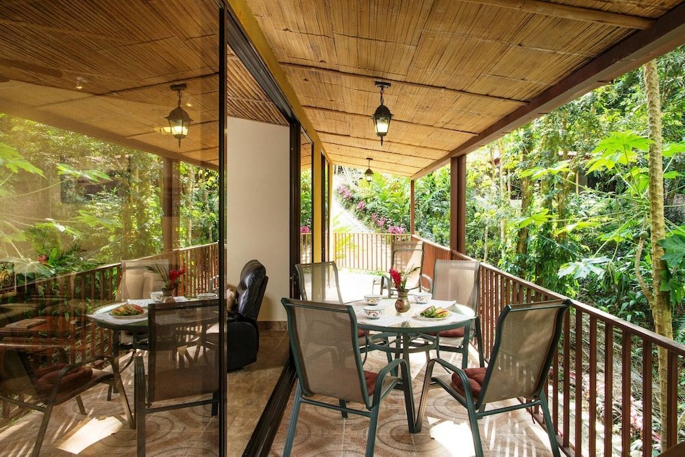Cottage Bali Inspired Casa Cascada w Jungle Views Wi-fi Private Pool ac