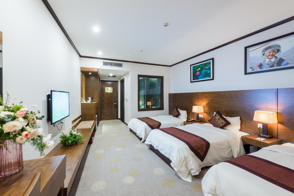 Трёхместный номер Deluxe Lao Cai Star Hotel