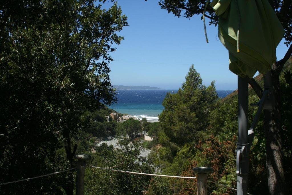 Апартаменты с видом на море Les Gîtes du Cap Corse